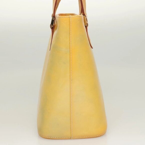 LOUIS VUITTON Monogram Vernis Houston Hand Bag Gris - Picture 3 of 14